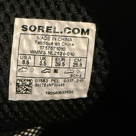 Sorel Women’s Joan Rain Wedge Ankle Boots size 8.5 - Picture 2 of 6